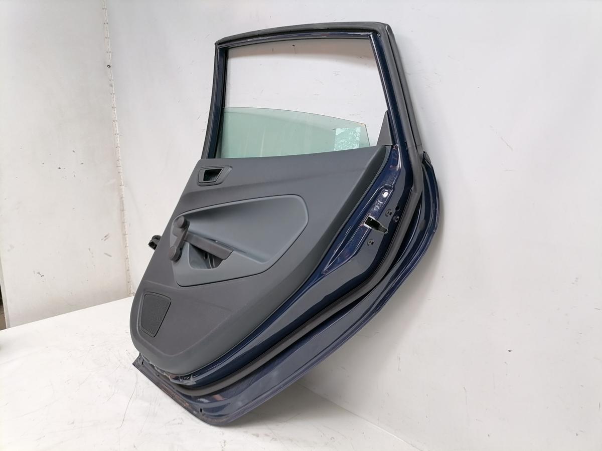 Ford Fiesta JA8 original T&uuml;r hinten rechts Blazer Blau Bj.2009
